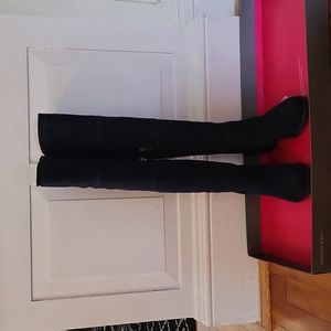 VC - Bernadine over the knee suede boot - Dark Navy Size 7.5M